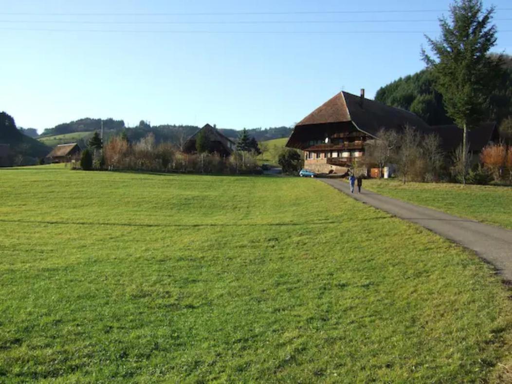 Sonniges-Naturnahes-Schwarzwald-Ferienhaeuschen Welschensteinach Exteriör bild